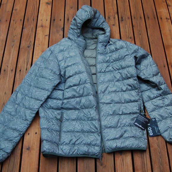 EDDIE BAUER Cirruslite Down Insulated Hooded Jacket Men's Size TL NWT - Picture 1 of 6